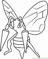 Beedrill Pokemon Coloringpages101 Pokémon sketch template