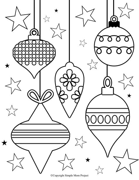 christmas coloring pages  printable  tips