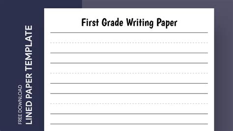 grade lined paper  google docs template gdocio