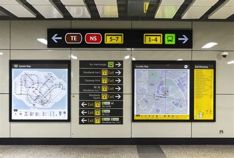 designers quest  redesign singapores subway signage eye  design