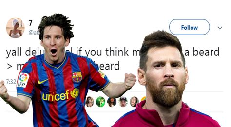 Twitter Wars With Beard Or Without One Which Lionel