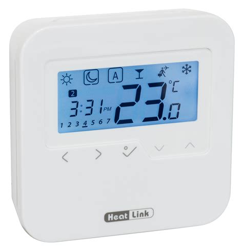 heatlink wired digital timer thermostat heatlink