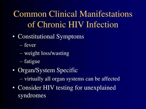 Ppt Chronic Hiv Infection Powerpoint Presentation Free Download Id