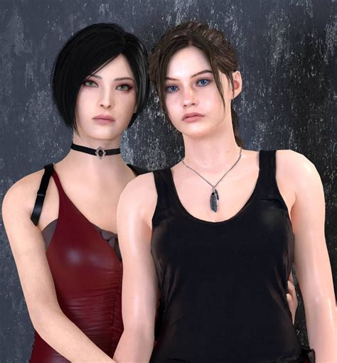 resident evil remake 2 ada and claire p1 by eveniz on deviantart