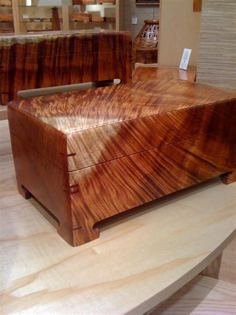 Gorgeous Koa Box Check Out This Beautiful Koa Wood Jewelry Box Made In