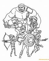 Avengers Pages Colorear Para Coloring Dibujos Pintar Superheroes Printable Movie Members Marvel Avenger Color Drawing Assemble Sketch Cartoon Imprimir Dibujo sketch template