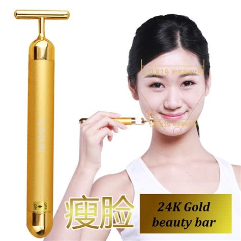 japanese quality beauty instrument 24k golden y type beauty bar