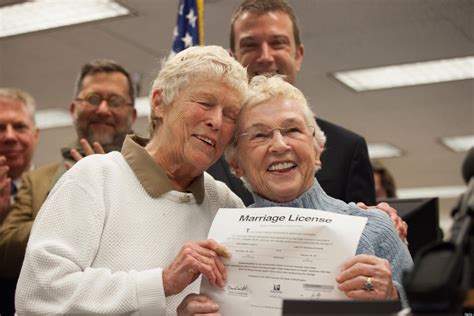 Same Sex Marriage Washington Couples Start Getting