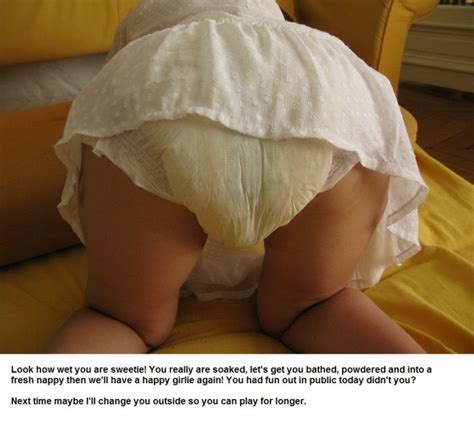 forced diapered sissy schoolgirl captions