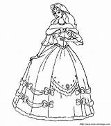 Coloring Dress Pages Princess Barbie Wedding Dresses Fancy Sissi Prom Ausmalbild Dinokids Getcolorings Printable Print Color Getdrawings Colorings Close Ballkleid sketch template