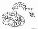 Coloring Pages Snakes Cool Snake Printable Kids Comments sketch template