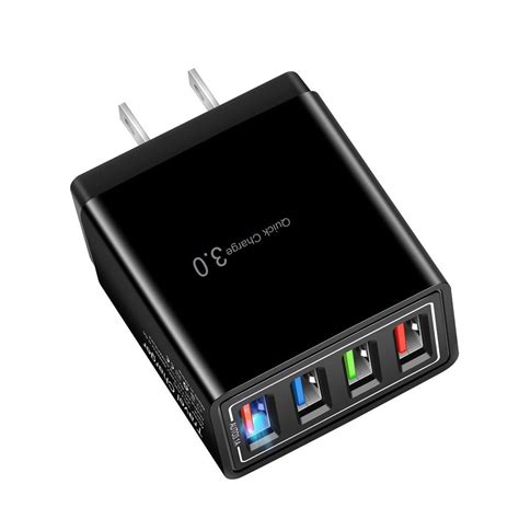 port fast quick charge qc  usb hub wall charger  power adapter  plug walmartcom