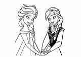 Princess Pages Coloring Frozen Disney Elsa Drawing Getdrawings sketch template