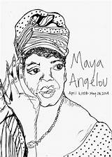 Angelou sketch template
