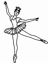 Coloring Ballet Pages Ballerina Performance Girl Dance Perfect Showtime Fifth Position Doing Print Button Using Kids Size Coloringsky Otherwise Grab sketch template
