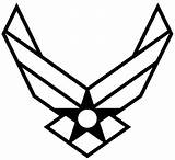 Usaf Airforce Insignia sketch template