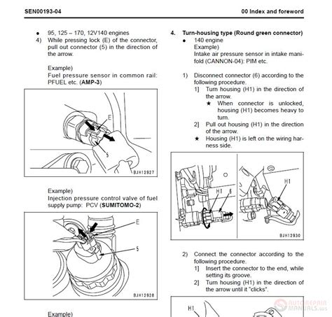 komatsu engine   series sen  shop manual auto repair manual forum heavy