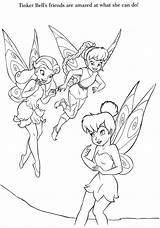 Sininho Tinkerbell Coloring Tinker Fairy Desnhos Fawn sketch template
