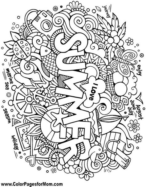 doodle coloring page color pages  mom coloring books pages doodles