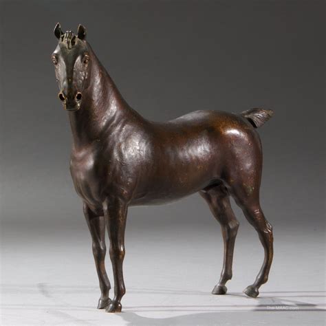 antique bronze horse sculpture manhattan art  antiques center