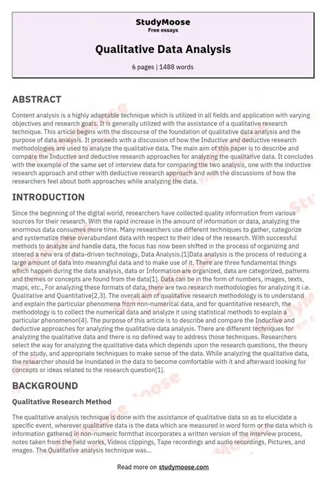 qualitative research abstract examples citation management