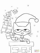 Pete Cat Coloring Christmas Saves Pages Printable Printables Sheets Preschool Cats Activity Supercoloring Activities Groovy Template Worksheets Color Sheet Kids sketch template