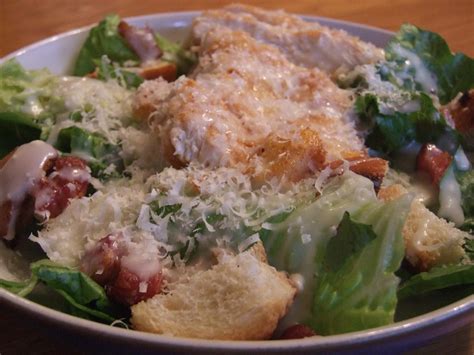 Chicken Caesar Salad Not Quite The Classic Dish We Are Not Foodies