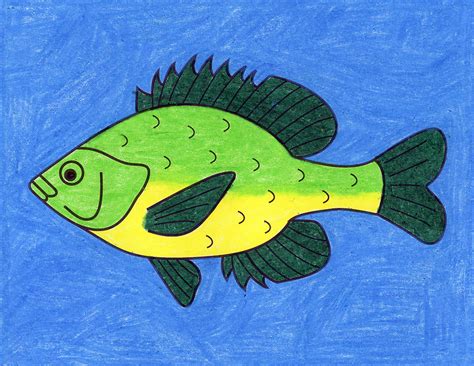 easy  draw fish  kids   printable fish shapes sets