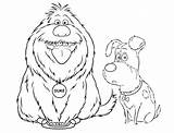 Pets Secret Life Coloring Pages Max Duke Katie Two Dogs Drawing Printable Pages2color Book Color Getdrawings Getcolorings Movie Preserver Jaws sketch template
