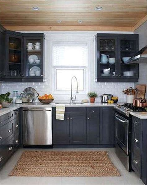 inspiring dark grey kitchen design ideas pimphomee