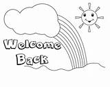 Welcome Coloring Back Pages Print School Printable Sheets Cards Kids Mom Daddy Template Choose Board sketch template