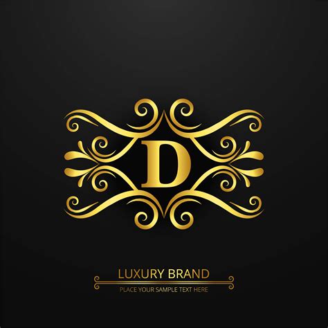 abstract luxury brand logo background  vector art  vecteezy