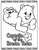 Coloring Care Bears Bear Pages Dreams Sweet Sheets Kids Drawing Bedtime Choose Board Crafts sketch template