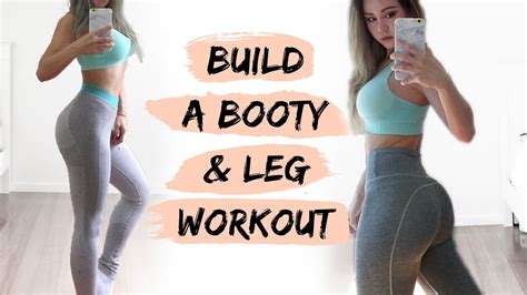 Booty Workout Build A Bigger Butt Fitness Routine Youtube