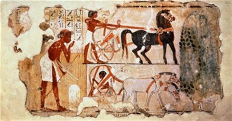 Ancient Egypt Wall Painting From Tomb Of Nebamun