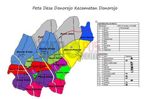 contoh profil desa kelurahan desa donorojo kecamatan donorojo