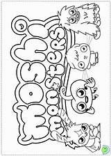 Monsters Moshi Coloring Print Pages Comments sketch template