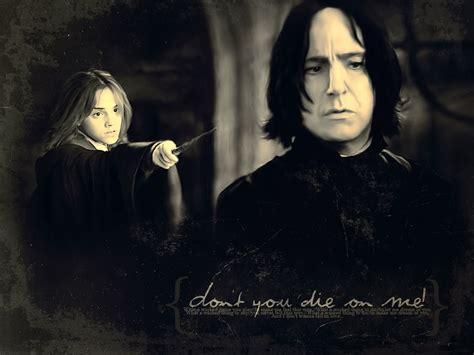 severus snape and hermione hermione and severus photo
