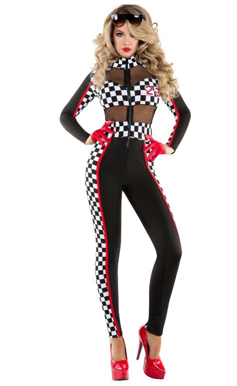Racy Racer Catsuit Costume