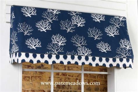 sadie curtain valance sewing pattern  pate meadows designs  simple indoor awning valance