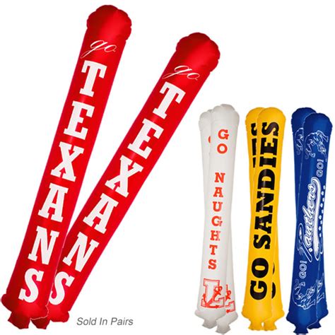 promotional boom boom inflatable sticks customized stadium inflatables