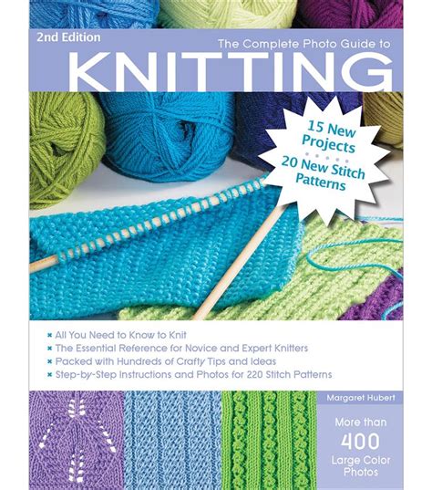 complete photo guide  knitting knitting  beginners knitting books knitting