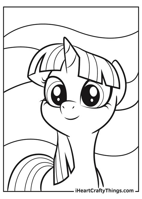 pony coloring pages updated