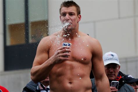 Gronk Suddenly Cares About Hard Partying Reputation