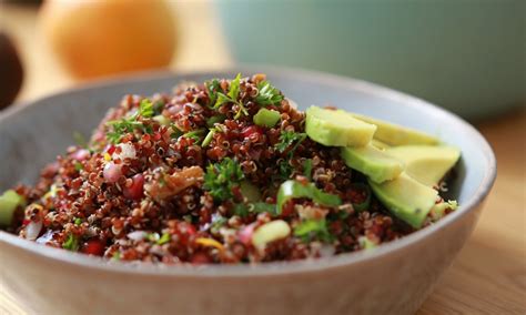vegan quinoa salade leukegeit