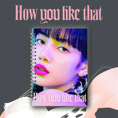 jual notebook kpop blackpink how you like that a6 6 polos di seller