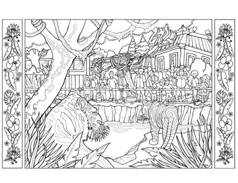 zoo coloring pages printable modern creative ideas
