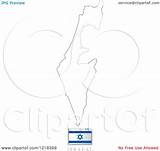 Illustration Israel Outline Flag Map Clipart Royalty Vector Exclamation Globe Eye Point Blue Lal Perera Marincas Andrei sketch template