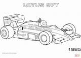 Coloring Pages Lotus 97t 1985 Printable sketch template