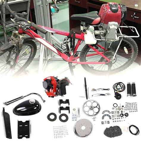 tebru cc  stroke petrol gas engine motor kit  motorized bicycle